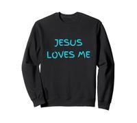 JESÚS ME AMA Ten fe en Él Sudadera