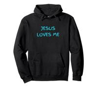 JESÚS ME AMA Ten fe en Él Sudadera con Capucha