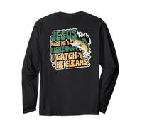 Jesús me Hizo un Pescador Que atrapo Que Limpia Manga Larga