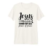 Jesús Mesías Señor De Todos Príncipe De Paz Fe Cristiana Camiseta Premium