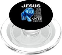 Jesús Mi Señor León de la Tribu Judá Adoración Cristiana PopSockets PopGrip para MagSafe
