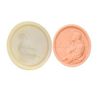 Jesus Mold For Resin - Silicone Jesus Casting Mould | Vintage Smooth Craftsmanship For DIY Projects, Chocolate, Cake, Soap, Resin Art, Home Crafts, Handmade Decorations, Religious DIY