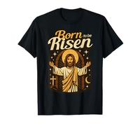 Jesús Nacido para Resucitar Vida Eterna Resurrección Cristiana Camiseta