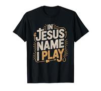 Jesus Name Play Bass Worship Church Musician Christian Camiseta