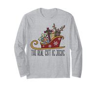 Jesús Navidad Cristianos Hombres y Mujeres Que aman a Dios Cristo Manga Larga