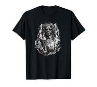 Jesús Negro, Cristianismo, Iglesia, Cristo, Jesús Camiseta gráfica económica