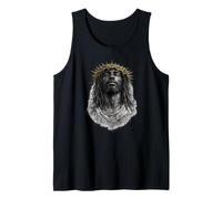 Jesús Negro, Cristianismo, Iglesia, Cristo, Jesús Camiseta sin Mangas