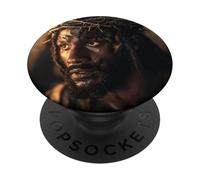 Jesús Negro, Cristianismo, Iglesia, Cristo, Jesús PopSockets PopGrip Adhesivo