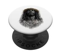 Jesús Negro, Cristianismo, Iglesia, Cristo, Jesús PopSockets PopGrip Adhesivo