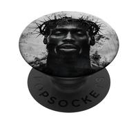 Jesús Negro, Cristianismo, Iglesia, Cristo, Jesús PopSockets PopGrip Adhesivo