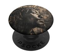 Jesús Negro, Cristianismo, Iglesia, Cristo, Jesús PopSockets PopGrip Adhesivo