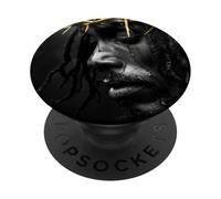 Jesús Negro, Cristianismo, Iglesia, Cristo, Jesús PopSockets PopGrip Adhesivo