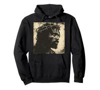 Jesús Negro, Cristianismo, Iglesia, Cristo, Jesús Sudadera con Capucha
