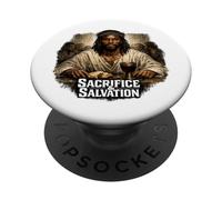 Jesús Negro, Última Cena, Jesús PopSockets PopGrip Adhesivo