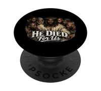 Jesús Negro, Última Cena, Jesús PopSockets PopGrip Adhesivo