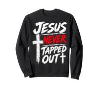 Jesus Never Tapped out Christian Wrestling Apparel Sudadera
