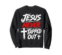 Jesus Never Tapped out Christian Wrestling Apparel Sudadera
