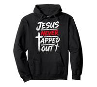 Jesus Never Tapped out Christian Wrestling Apparel Sudadera con Capucha