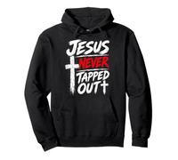 Jesus Never Tapped out Christian Wrestling Apparel Sudadera con Capucha