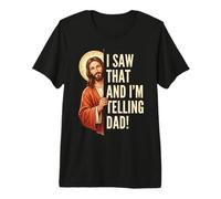 Jesús no Dije Ese Meme Cristiano Gracioso Camiseta Premium
