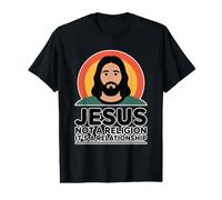 Jesus Not A Religion It's A Relationship Camiseta gráfica económica