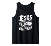 Jesus Not A Religion It's A Relationship Camiseta sin Mangas