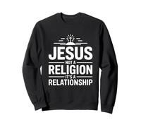 Jesus Not A Religion It's A Relationship Sudadera