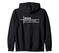 Jesus Not A Religion It's A Relationship Sudadera con Capucha