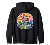 Jesus Not A Religion It's A Relationship Sudadera con Capucha