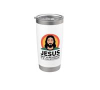 Jesus Not A Religion It's A Relationship Vaso térmico de acero inoxidable de doble pared