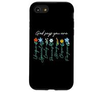 Jesús Nunca Dios Dice Que Bendices La Manera En La Verdad ARTE EN LA ESPALDA Carcasa para iPhone SE (2020) / 7 / 8