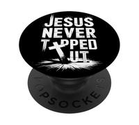 Jesús Nunca Dios Dice Que Bendices La Manera En La Verdad ARTE EN LA ESPALDA PopSockets PopGrip Adhesivo