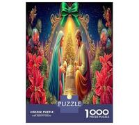 Jesús On White Caballo Puzzles Desafío Juguetes 1000 Piezas Dios Rompecabezas Juego EduGatoivo para Adultos Y Niños A Partir De 12 Años 52x38cm/1000pcs