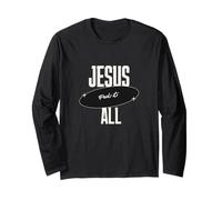 Jesús Paid It All For Me Christian Faith Message Inspiration Manga Larga