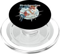 Jesús Patinador Patines Diablo Satán Estilo de Vida Regalo PopSockets PopGrip para MagSafe