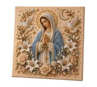 Jesus Pearl Art Kit For Adults Beginner-Friendly Christian DIY Craft