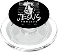 Jesús Perdona Cristiano Resucitado Salvador Fe Pascua PopSockets PopGrip para MagSafe
