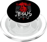 Jesús Perdona Cristiano Resucitado Salvador Fe Pascua PopSockets PopGrip para MagSafe