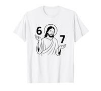 Jesús Pesando 67 Gracioso Jesucristo Camiseta
