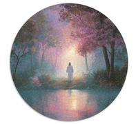 Jesús Puzle Regalo Creativo Decoración Familiar 1000 Piezas Dioses Rompecabezas Juguetes Desafiantes Juego De Habilidad para Adultos Y Niños 1000pcs (67.5x67.5cm)