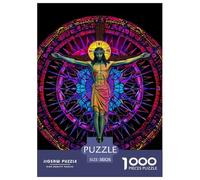 Jesús Puzzle 1000 Piezas, Diversión Rompecabezas De Bricolaje, Hobby Creativo, Regalo, para Adultos Y Niños A Partir De 12 Años 38x26cm/1000pcs