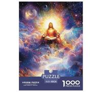 Jesús Puzzle 1000 Piezas, Entretenimiento Rompecabezas De Bricolaje, Desafío Ideal, Colección De Arte, para Adultos Y Niños A Partir De 12 Años 38x26cm/1000pcs