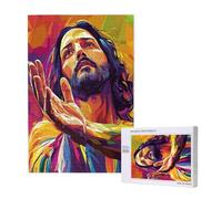 Jesús Puzzle 2000 Piezas,Grande Rompecabezas Adultos de Madera,DIY Hombre Puzzles Juegos Divertidos/Relajantes/Desafiantes para Adultos y Principiantes,como Regalo para Amigos y Seres Queridos M-1627