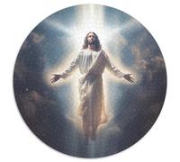 Jesús Puzzle Imposible,desafío para Adultos Juego EduGatoivo 1000 Piezas Obra De Arte De Juego De para Adultos, Regalos A Partir De 14 Años 1000pcs (67.5x67.5cm)