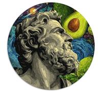 Jesús Puzzle Regalo Creativo Decoración del Hogar 1000 Piezas Dios Rompecabezas Familiar Juego De Habilidad para Adultos 1000pcs (67.5x67.5cm)