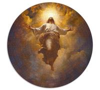Jesús Puzzles Imposible,desafío para Adultos Juego EduGatoivo 1000 Piezas Obra De Arte De Juego De para Adultos, Regalos A Partir De 14 Años 1000pcs (67.5x67.5cm)