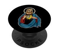 Jesús recibiendo Dinero PopSockets PopGrip Adhesivo