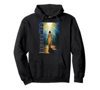 Jesús redimió Efesios 1:7 Vidriera Cristiana Sudadera con Capucha