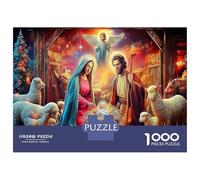 Jesús - religión 1000 Piezas Juego De Rompecabezas En Paquete Jesús nació Ultra Difficult Puzzle para Actividad Fuzzle Después De La Escuela, Puzzle De Las Mejores Valoraciones 52x38cm/1000pcs