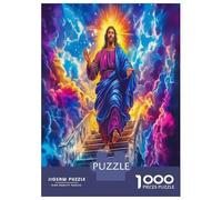 Jesús - Religión 1000 Piezas Puzzle Premium Puzzle Clásico, Cartón Grueso - Ultra Difícil, Antiestrés Total, Ideal para Diversión En Casa 70x50cm/1000pcs